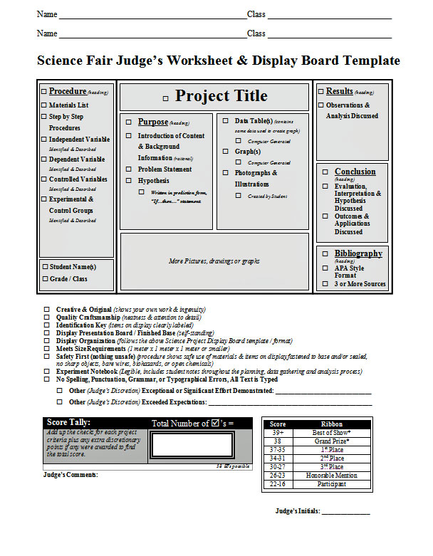 How to write a science fair project conclusion